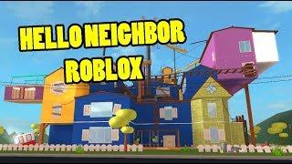 Say Hello To Neighbor 3D Roblox Edition - Hello Neighbor Roblox