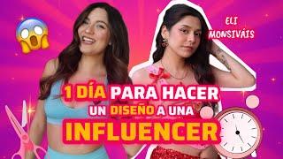 I have 1 DAY to make a DESIGN for an INFLUENCER!  This was her reaction 