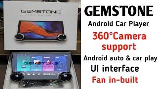 GEMSTONE 10.1 android car player with 360°camera support, 4+64 GB