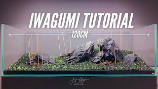 IWAGUMI Aquascape 120x50x40cm