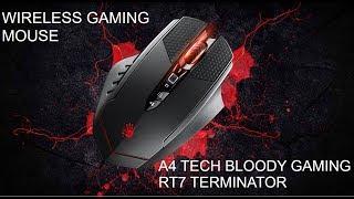 Bloody RT7 Terminator A4Tech gaming mouse unboxing and specification