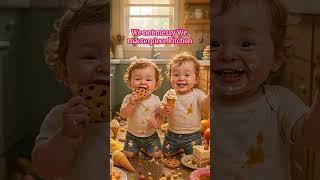 “These Twin Babies Just Took Over the Kitchen – You’ll Laugh So Hard! ”