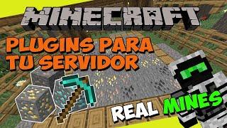 PLUGINS para tu SERVIDOR de Minecraft - REALMINES (Minas para Jugadores)