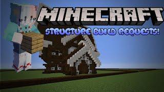 Minecraft Structure Build Requests! Episode 1 Cottage