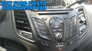 2017 Ford Fiesta How to Removal Radio