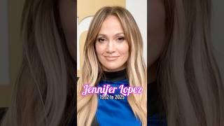 Jennifer Lopez evolution from 1992 to 2025