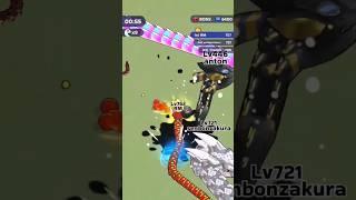 Snake clash  boss snake  100 % win, max level snake gameplay  Lv 6400  #S207