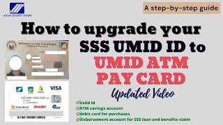 PART1 How to upgrade UMID ATM PAY CARD online for free | Who are qualified for UMID ATM Pay Card