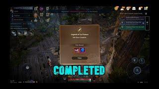 Black Desert Mobile - | Main Quest | "Legend Of La Orzeka" Quest Completed |