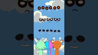 The real eyes laugh competition of sprunki, who wins? 02 #sprunki #incredibox #funny #sprunkioc