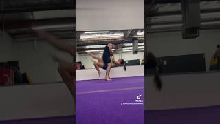 TRY THIS PARTNER CHALLENGE!  #acro #stunts #tumbling #flips