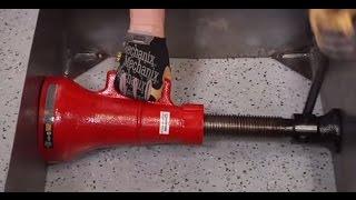 Strongway Screw/Support Jack - 5-Ton Capacity, 9 1/2in.13 3/8in. Lift Range