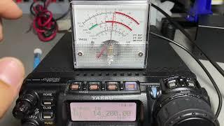 Just arrived  ANALOG METER for my YAESU FT-857 | test and a little improvement