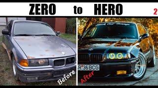 Building a BMW e36 Coupe in 10 minutes