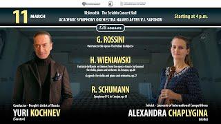 Orchestra Safonov soloist Alexandra Chaplygina  conductor Yuri Kochnev 11.03.23