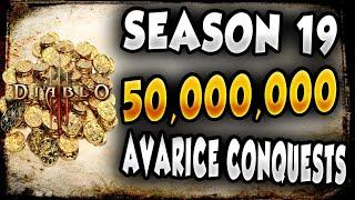 Diablo III Season 19 How To Complete Avarice Conquest (50,000,000 GOLD)