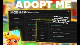 *NEW* Adopt Me Script (PASTEBIN) (AUTOFARM, SET AURA, PET FARM,PET SPAWNER)