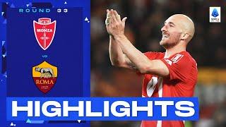 Monza-Roma 1-1 | Caldirola strikes again for Monza! Goals & Highlights | Serie A 2022/23