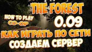 The Forest 0.09 - Как играть по сети (УРОК) Пиратка + лицензия