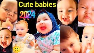 Cute babies 2024 | funny baby videos | kids video | Aizal Abdul Wahab | Baby Aizal | Aizal