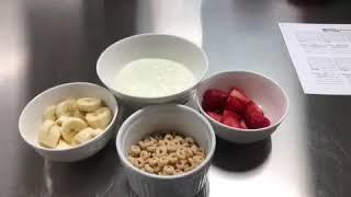 TASTY WIC Video Yogurt Fruit Cereal