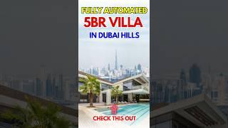 Fully Automated 5 Bedrooms Villa in The Dubai Hills for Sale | Most Luxury Villa | #dubaihills