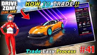 How To Trade Anyone Drive Zone Online|Drive Zone Online Mobile Gameplay|Drive Zone Online Games..