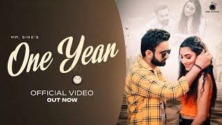 One Year (Official Video) Mr. Sine | Aashima Kanwar | Chand Shivraj | New Haryanvi Songs 2023