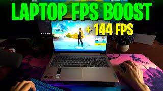 144+ FPS on Laptop: How To Optimize Your Gaming Laptop