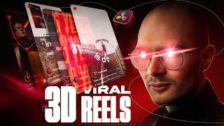 How to Edit 3D Viral Reels in DaVinci Resolve