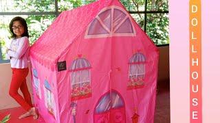 Dollhouse / play tent review..