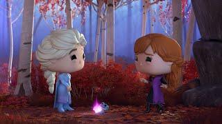 Frozen 2 Funko Short | Elsa And Anna Meet Bruni | Disney Kids