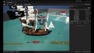 White Wolf - Treasure Hunter 2 (Pirate and UFO ship Battle) Unreal Engine 5