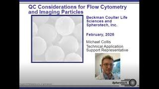 QC Considerations for Flow Cytometry and Imaging Particles