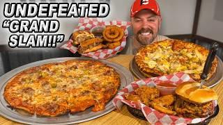 Eubank Pizza’s Undefeated 8lb "Grand Slam" Chicago-Style Food Challenge in Kentucky!!