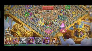 Destroying Castle Clash Rank 1 Might player base in GW |Castle Clash #castleclash #cbcevent