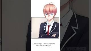 She's A Rebellious Boy  #manhwa #youtubeshorts #manhwaedit #viral #viralvideo #fyp #shorts #webtoon