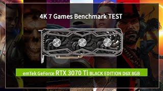 [4K VGA Benchmark] emTek GeForce RTX 3070 Ti BLACK EDITION D6X 8GB