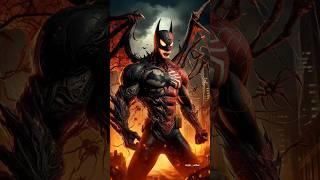 What happens when Batman becomes Spider-Man : Ultimate hero fusion #fusion #hybrid #hybrids