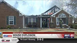 No injuries reported in Huntsville house explosion