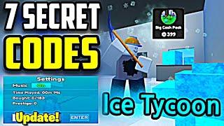 *NEW* ALL WORKING CODES FOR ICE TYCOON IN 2024! ROBLOX ICE TYCOON CODES