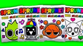 SPRUNKI Blind Bag Oren, Mr. Fun, Garnold, Pinki, Owacks, Vineria | ASMR Phase 1vs2vs3vs4vs5 squishy