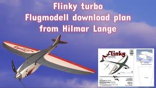 Flinky turbo rc plane depron DIY with Insta360 Go