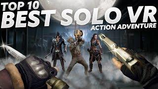 Top 10 BEST VR SOLO Action Adventure Games 2024!  Meta Quest 3, PSVR 2 & PCVR