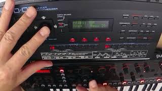 Roland D-05 Sequencer