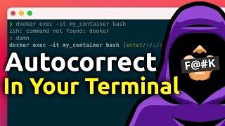 Autocorrect for your terminal mistakes with thefuck