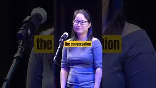 How I speak on stage vs in real life