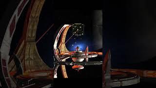 Deep Space Nine VS Borg Cube #startrek #starships #startrekbridgecommander