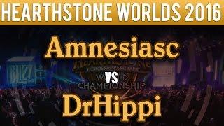 Amnesiasc vs DrHippi - Hearthstone World Championship 2016: Group C Winners Match