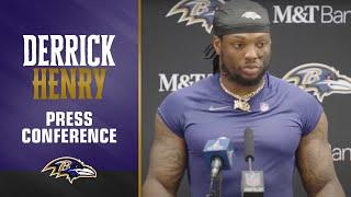 Derrick Henry on His Big Performance in Dallas | Baltimore Ravens